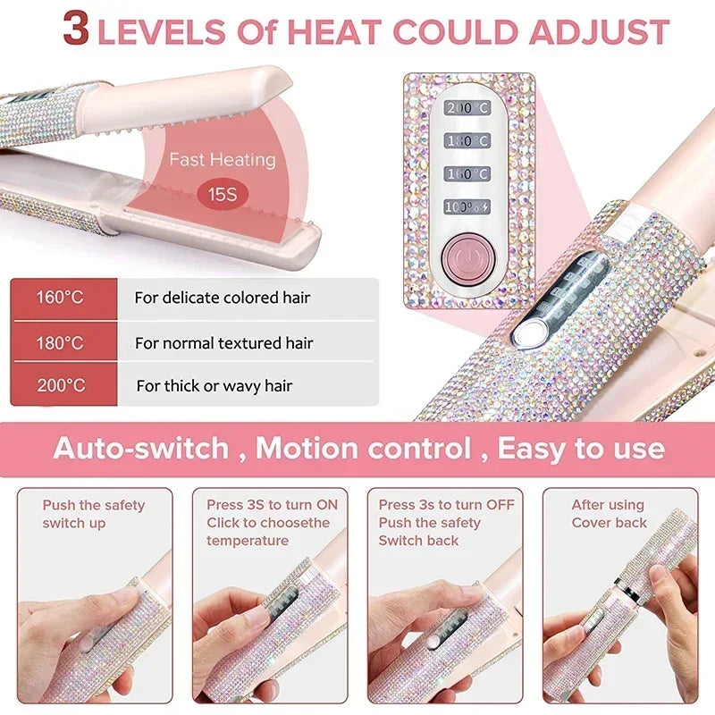 QuickCharge Travel Hair Styler Brush
