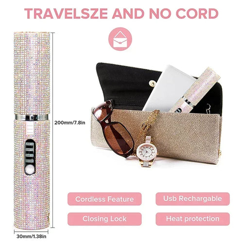 QuickCharge Travel Hair Styler Brush