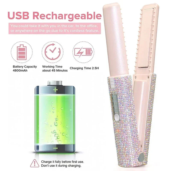 QuickCharge Travel Hair Styler Brush